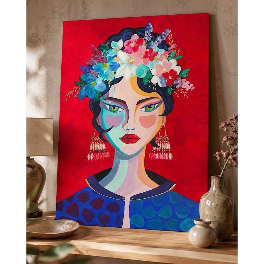 "Кармен”  съвременна фигуративна  живопис оригинал